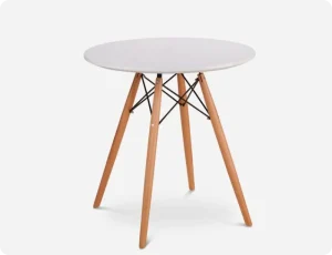 Delphine Cane Velvet Tea Table